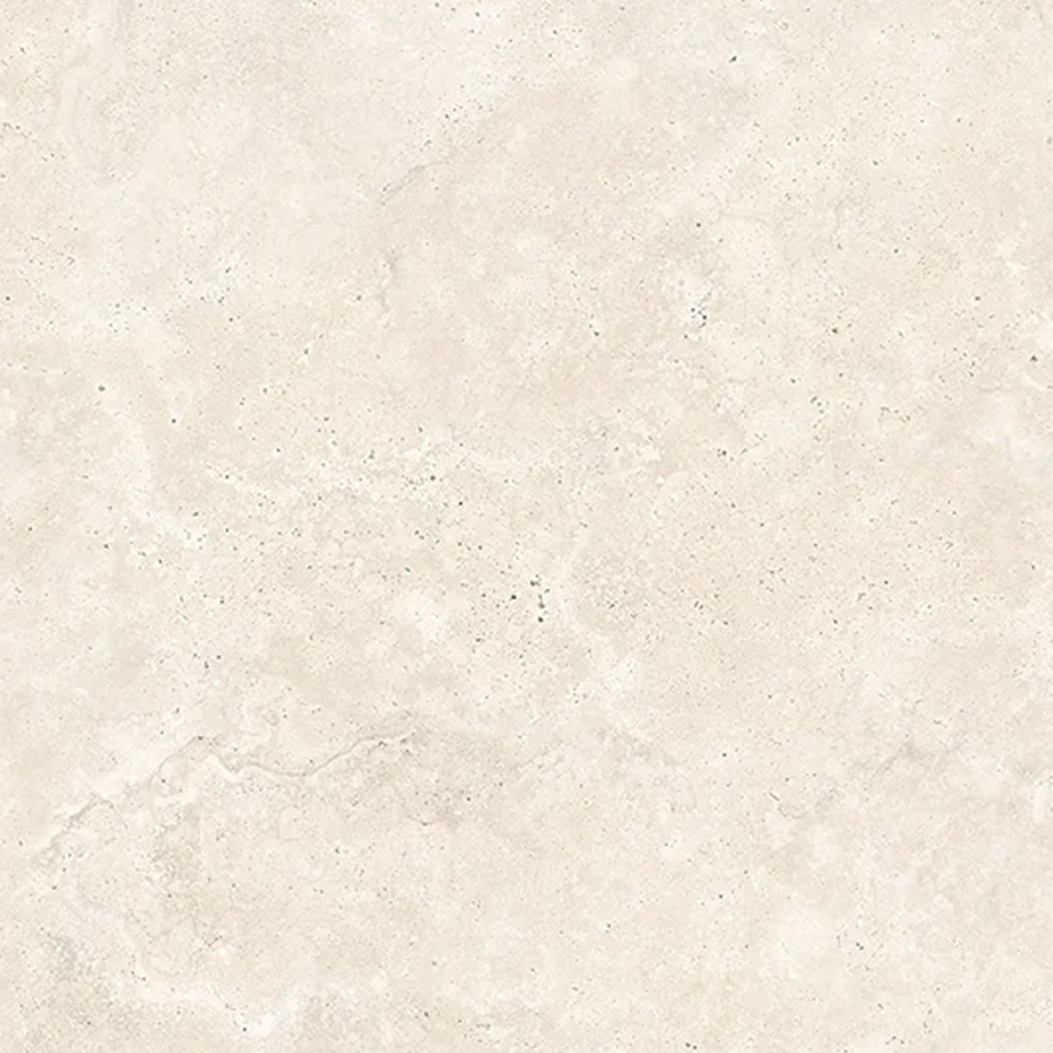 Keope Trevi Ivory Cross Fliesen in gewolkter Travertinoptik